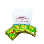 Packages of diced frozen Hatch green chile