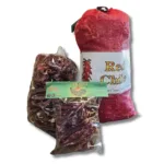 Dried red chile pods in Hatch Chile Express packaging
