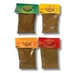 Pure green chile powder packets from Hatch Chile Express